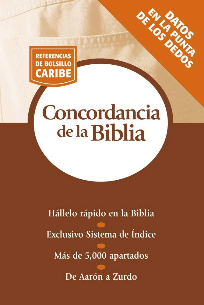 Concordancia Bblica Serie Referencias De Bolsillo,Used