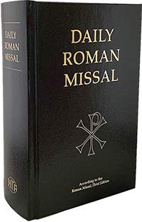 Daily Roman Missal (MTF)  Black Hardcover (According to the Roman Missal, Third Edition)