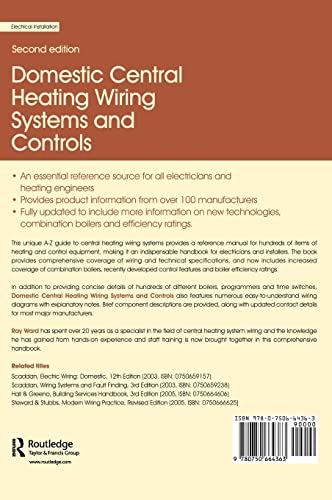 Domestic Central Heating Wiring Systems and Controls,Used - Image 2