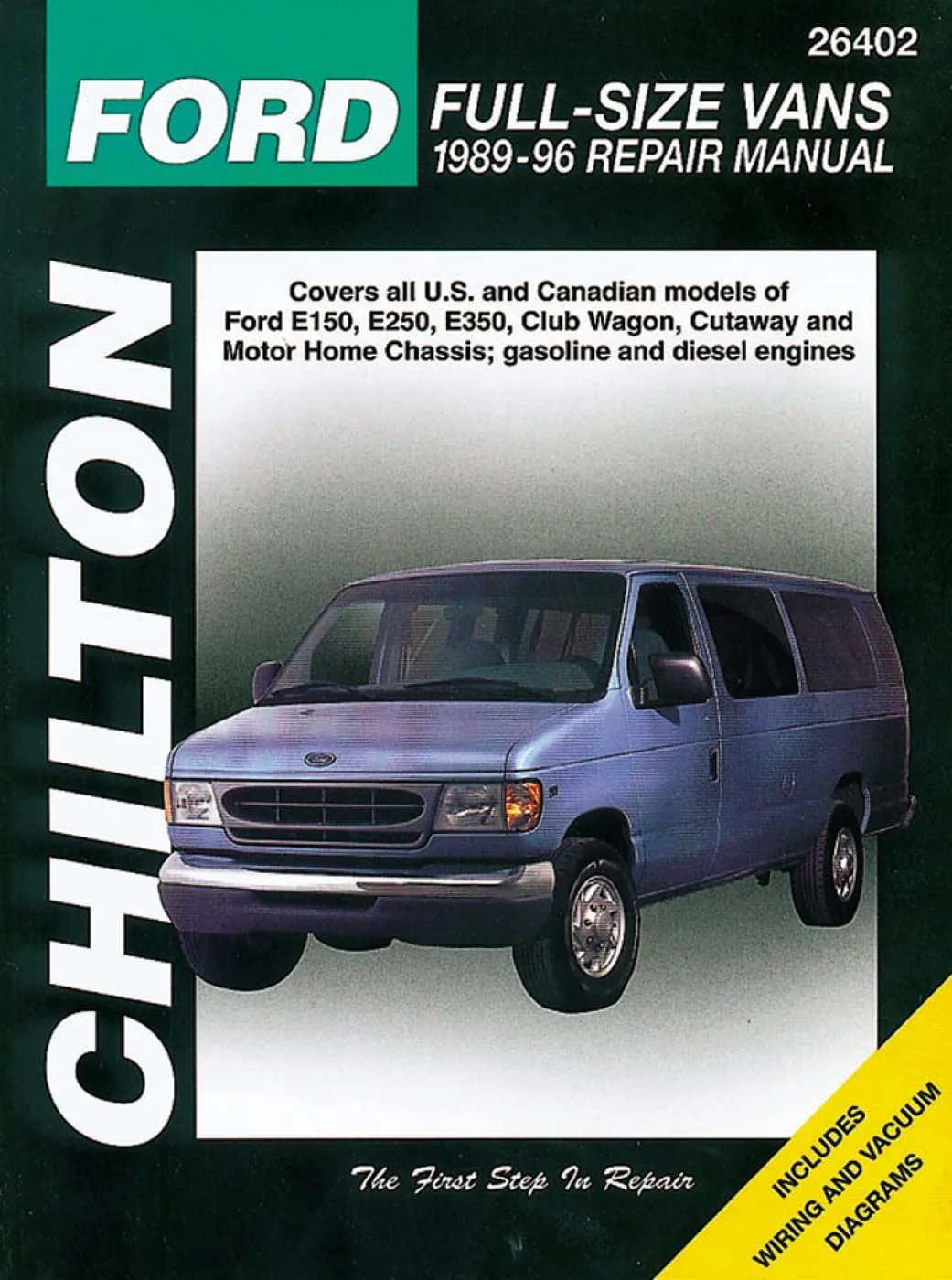 Ford FullSize Vans, 198996 (Chilton Total Car Care Series Manuals)