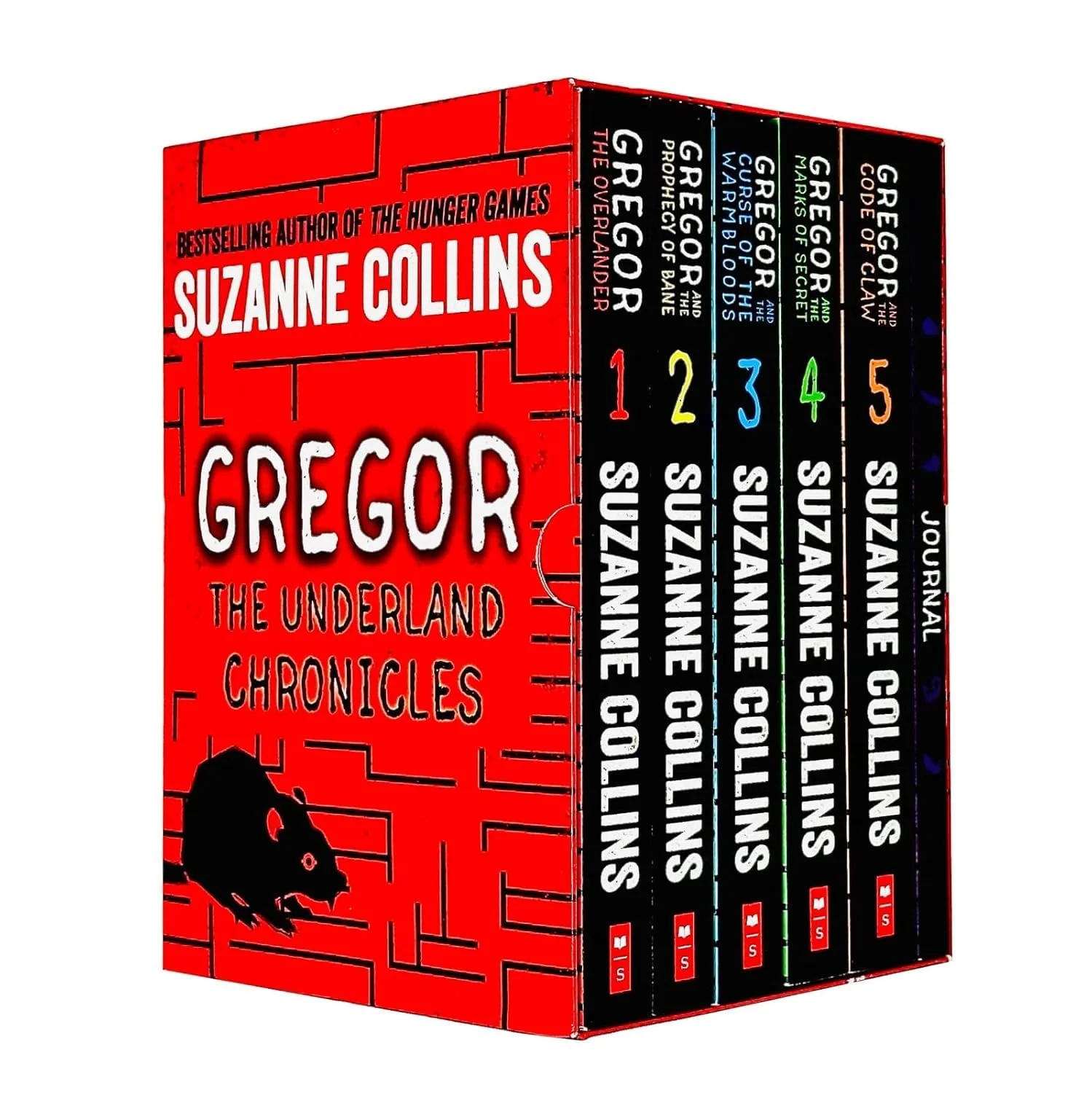 Gregor The Underground Chronicles 6Pack Boxed Gift Set: Books #15 Plus an Exclusive Journal