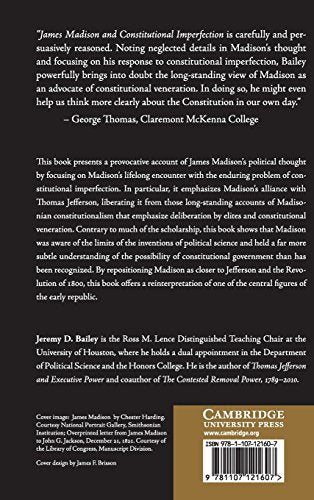 James Madison and Constitutional Imperfection,Used - Image 2