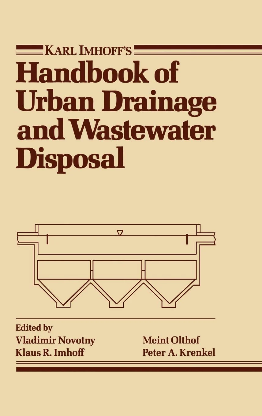 Karl Imhoffs Handbook of Urban Drainage and Wastewater Disposal