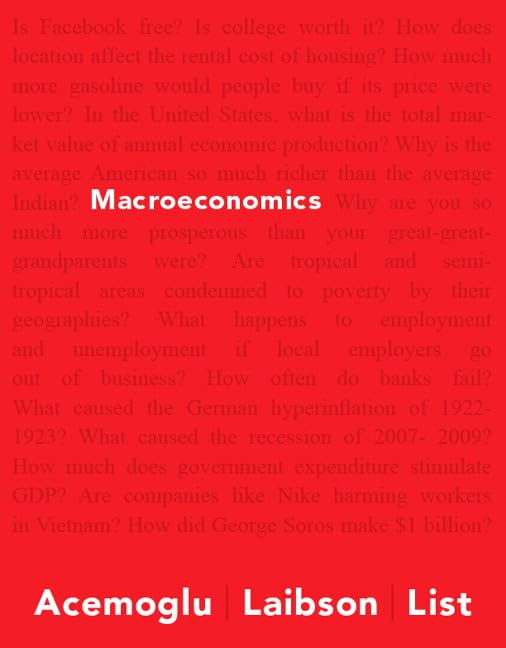 Macroeconomics (Pearson Series In Economics)-new