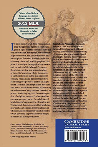 Michelangelo's Christian Mysticism: Spirituality, Poetry and Art in SixteenthCentury Italy,Used - Image 2