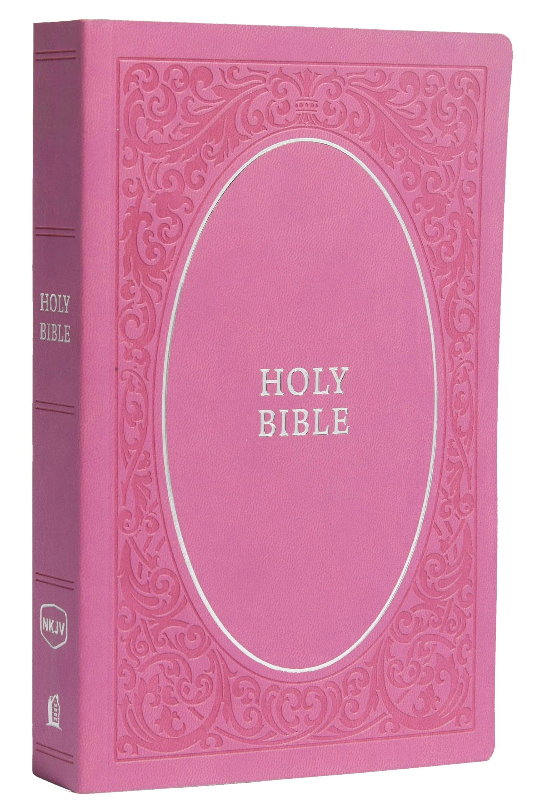 NKJV, Holy Bible, Soft Touch Edition, Leathersoft, Pink, Comfort Print: Holy Bible, New King James Version
