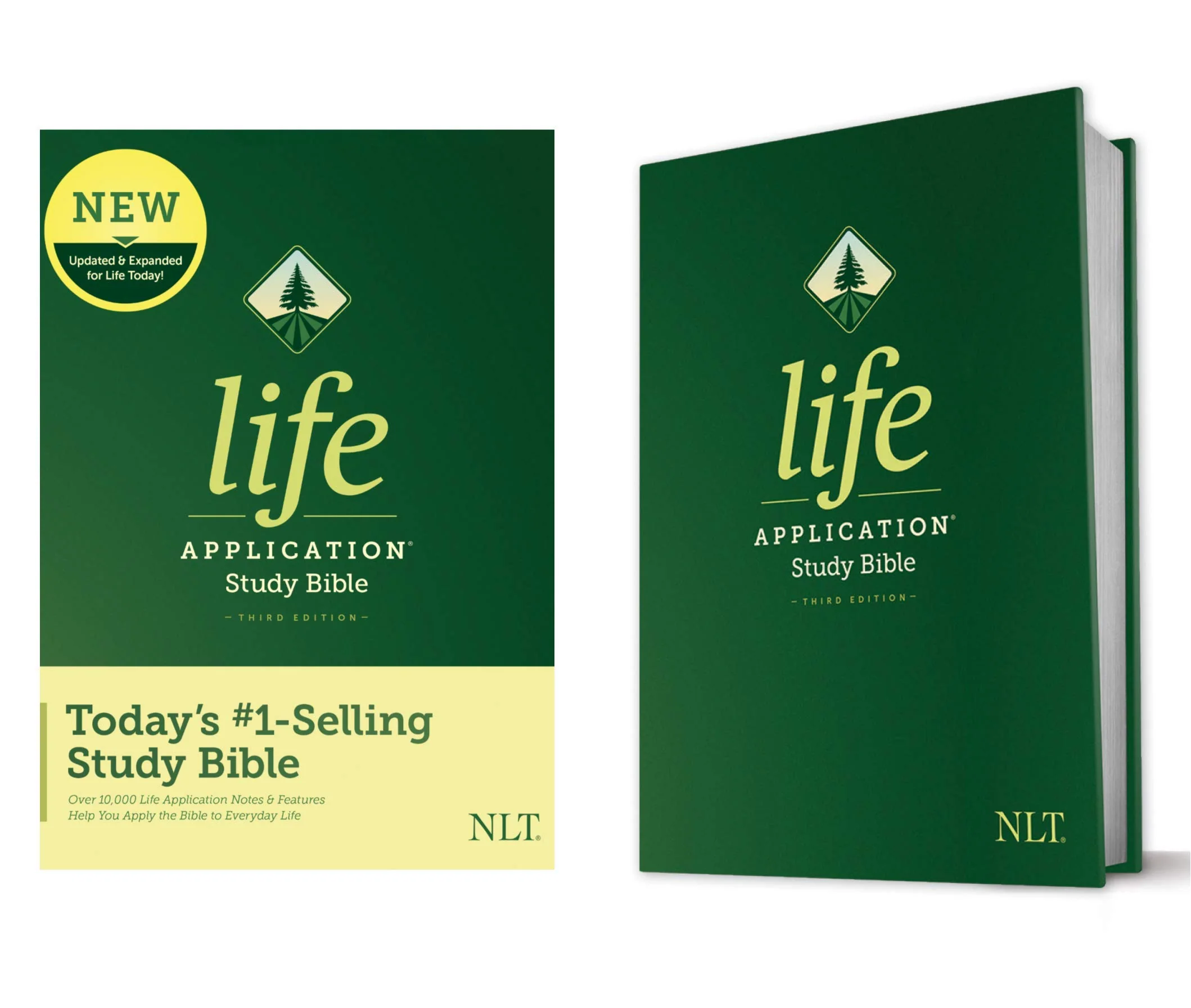 NLT Life Application Study Bible, Third Edition (Hardcover) Tyndale NLT Bible with Updated Notes and Features, Full Text New Liv