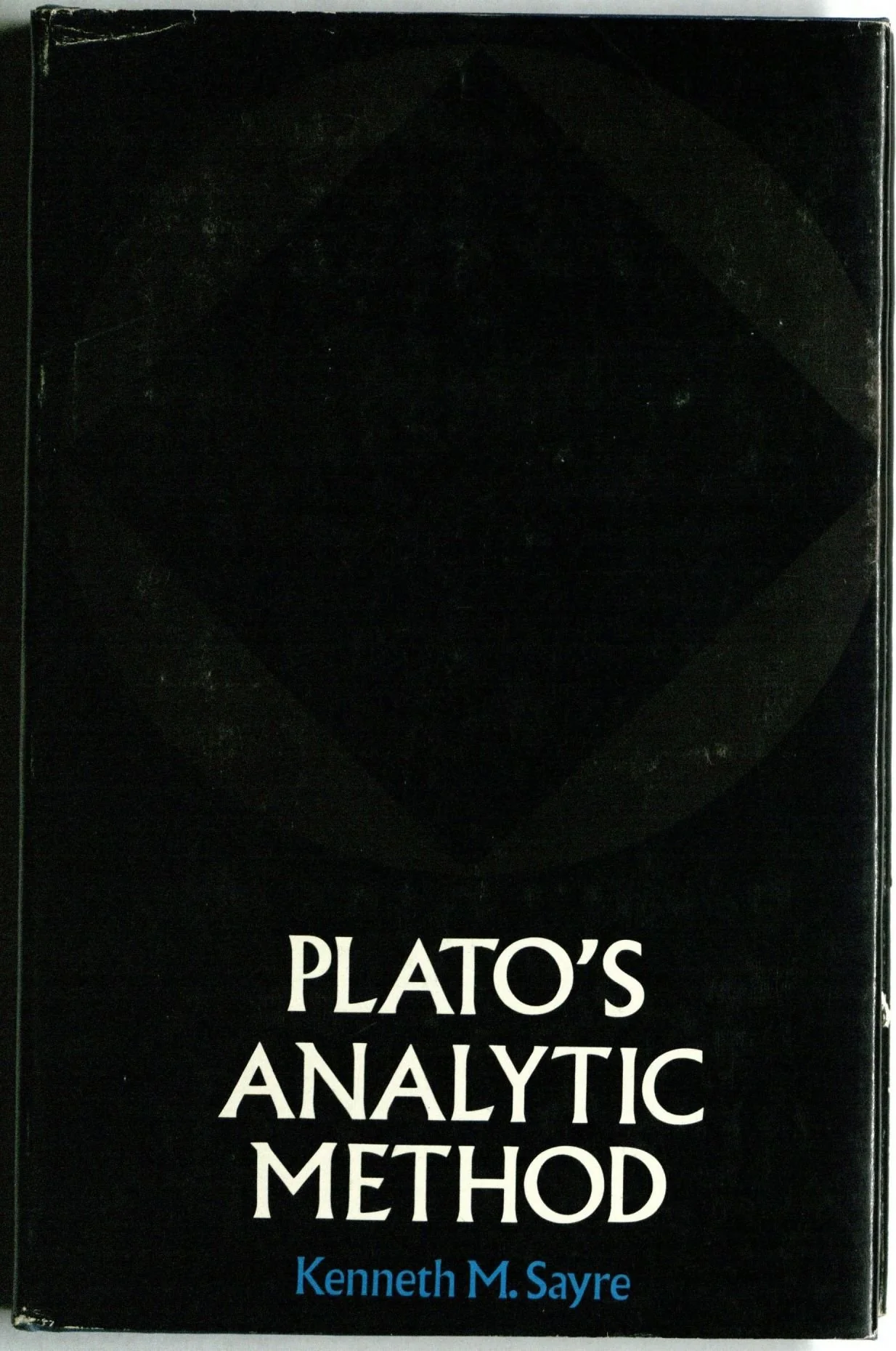 Platos Analytic Method