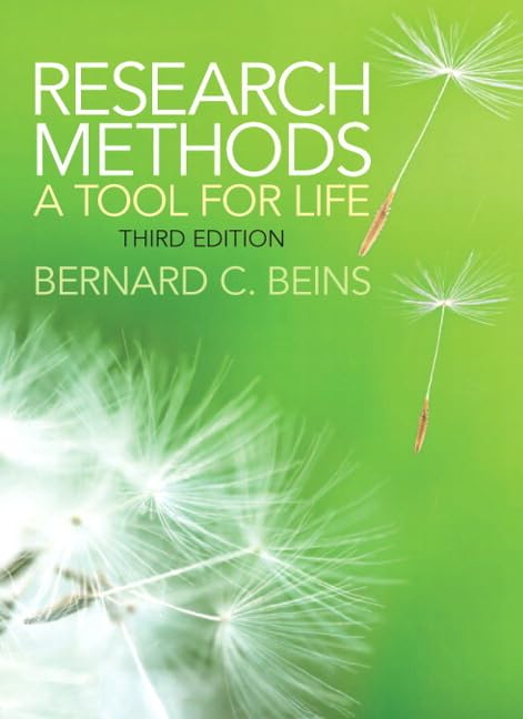 Research Methods: A Tool for Life (3rd Edition),New