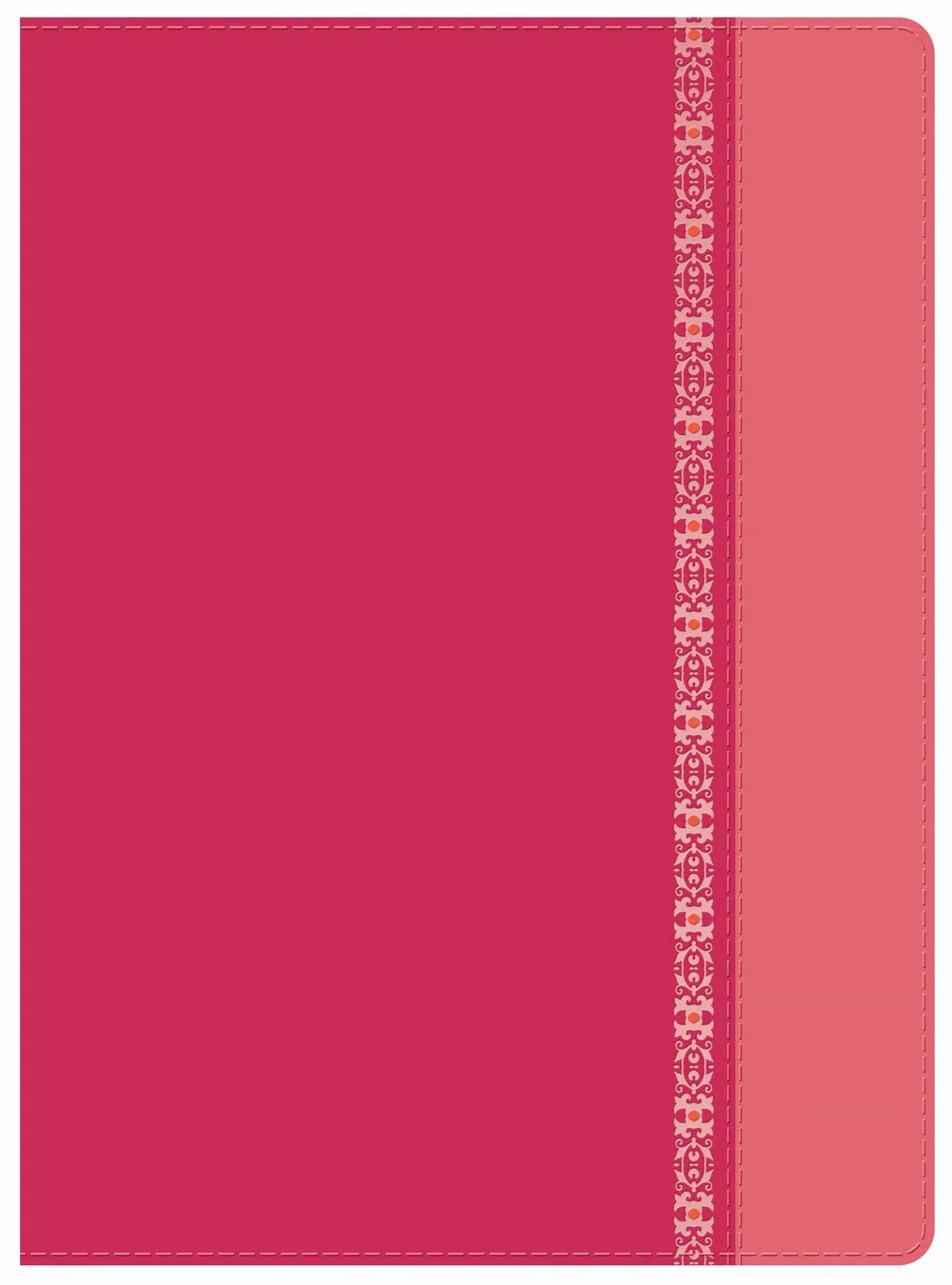 RVR 1960 Biblia de Estudio Holman, fucsia/rosado con filigrana smil piel (Spanish Edition)