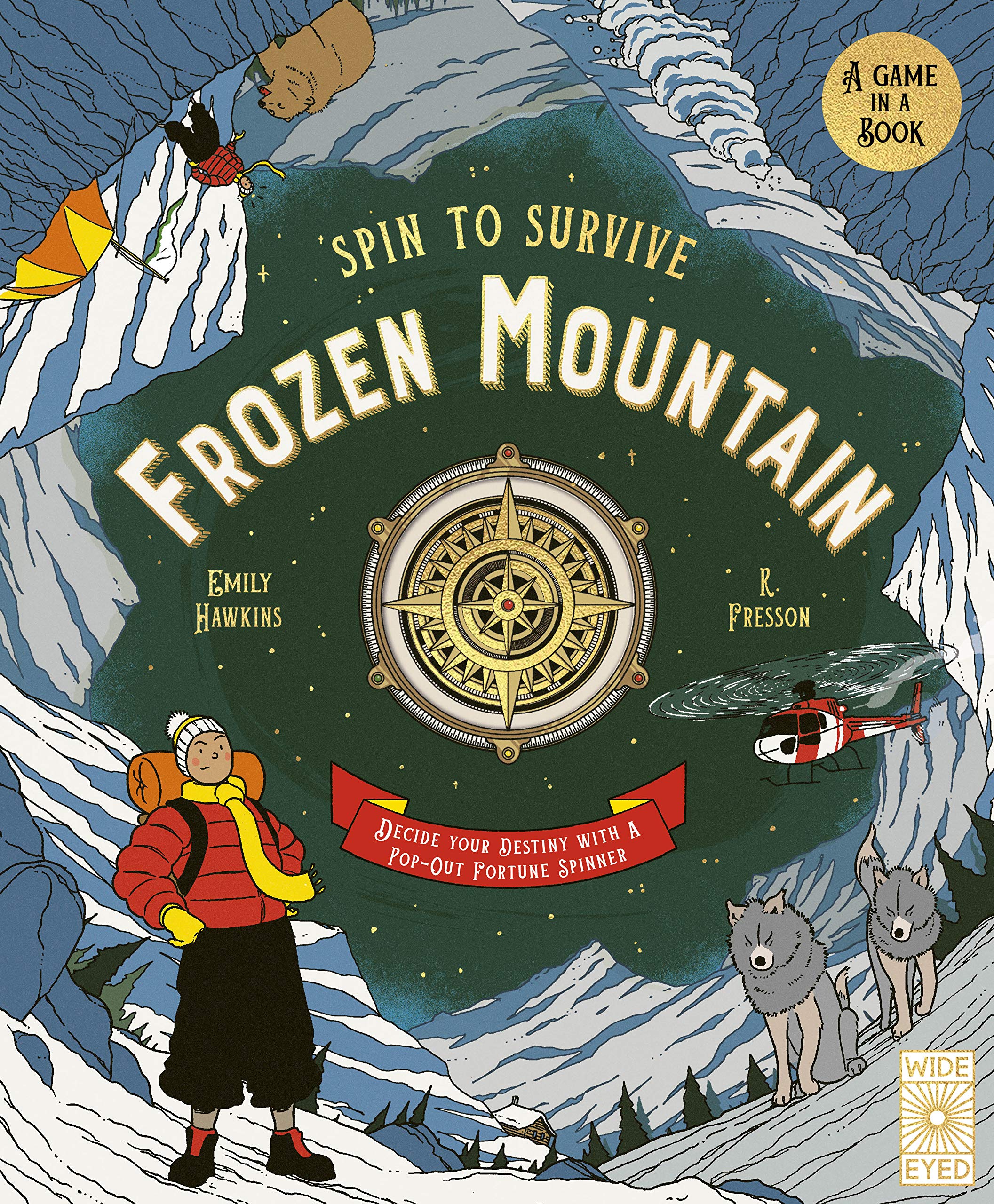 Spin to Survive: Frozen Mountain: Decide your destiny with a popout fortune spinner