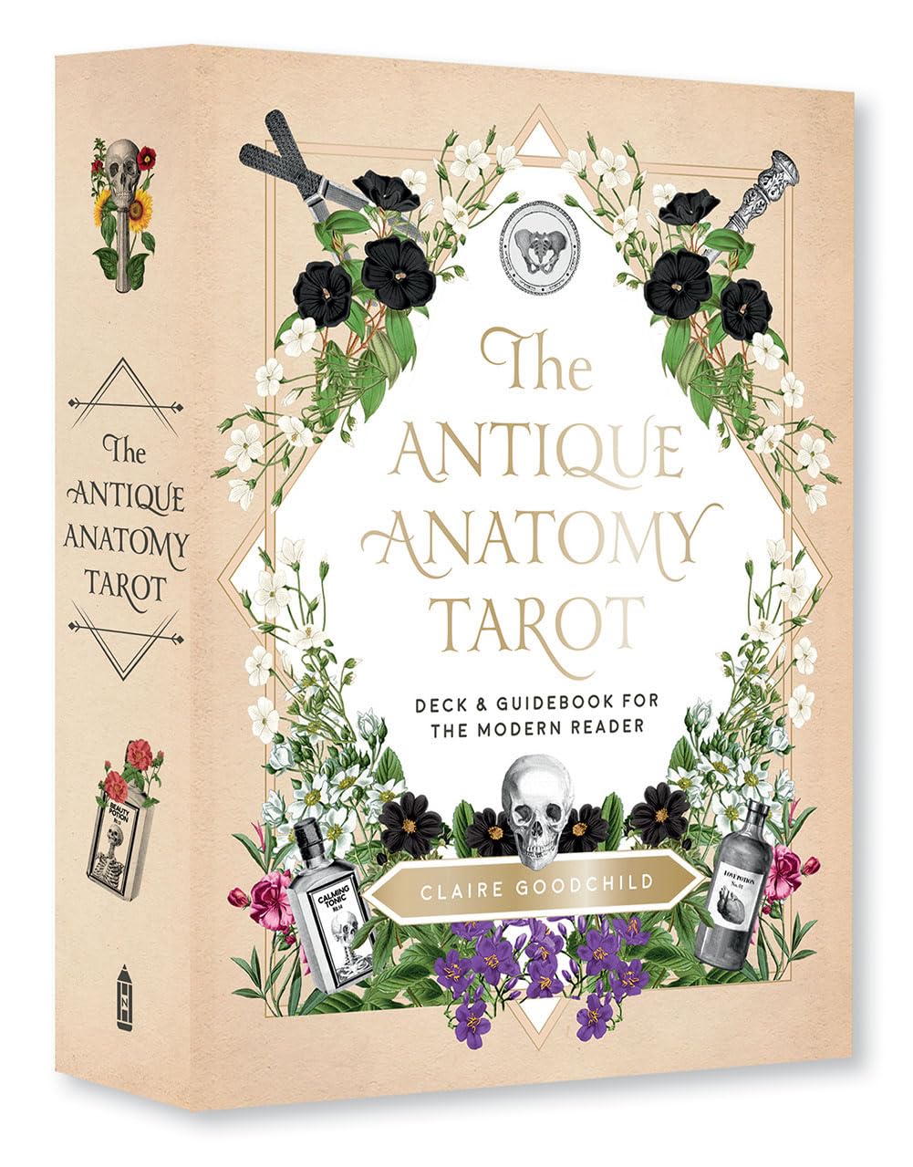 The Antique Anatomy Tarot Kit: Deck and Guidebook for the Modern Reader,New