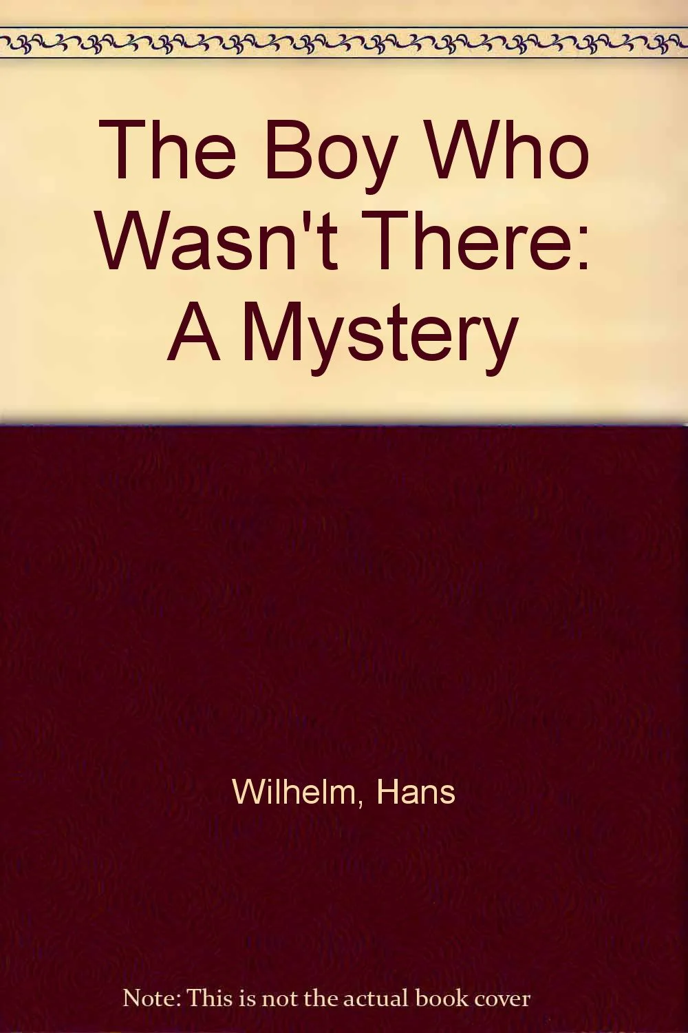 The Boy Who Wasnt There: A Mystery