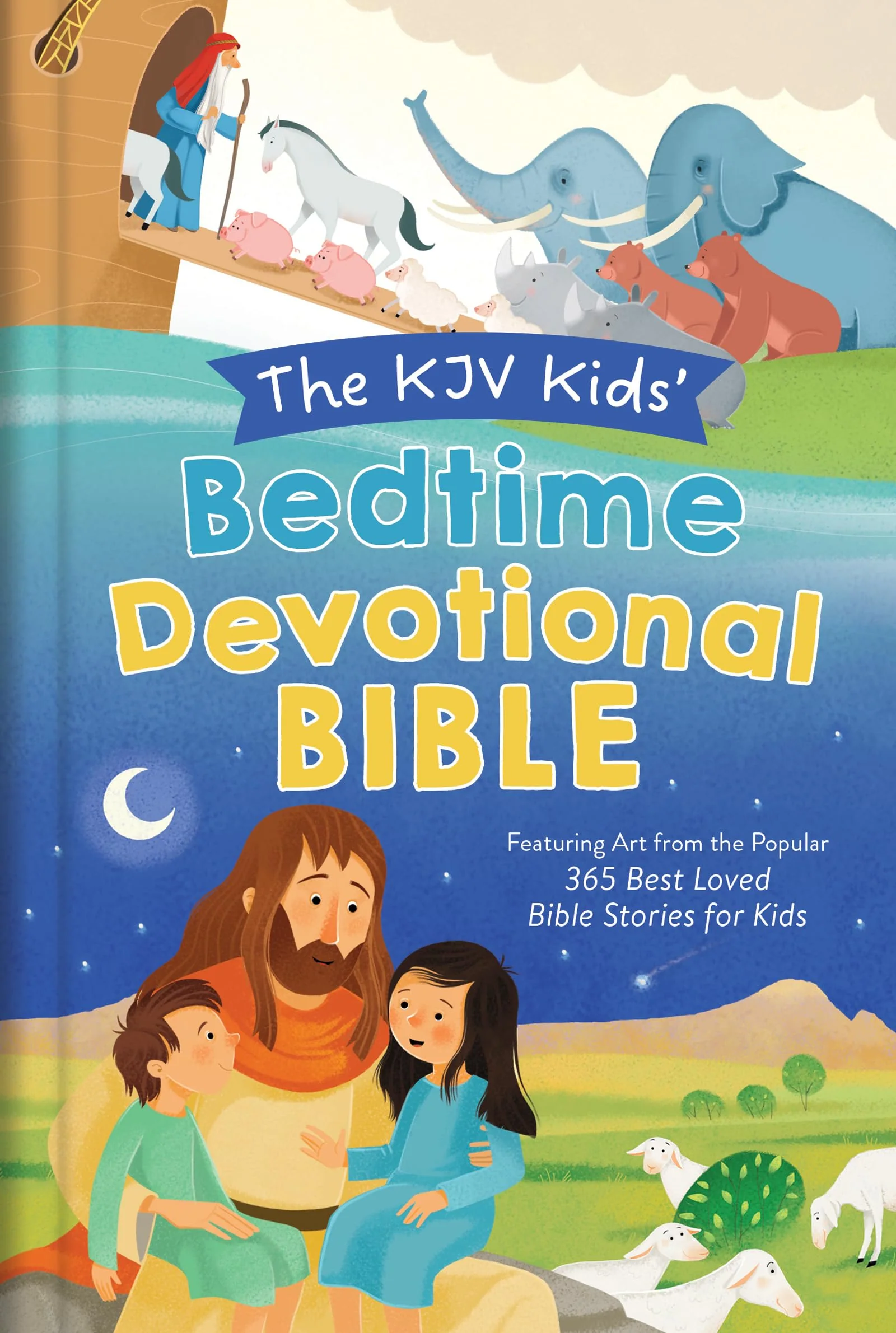 The KJV Kids Bedtime Devotional Bible: Featuring Art from the Popular 365 Best Loved Bible Stories for Kids