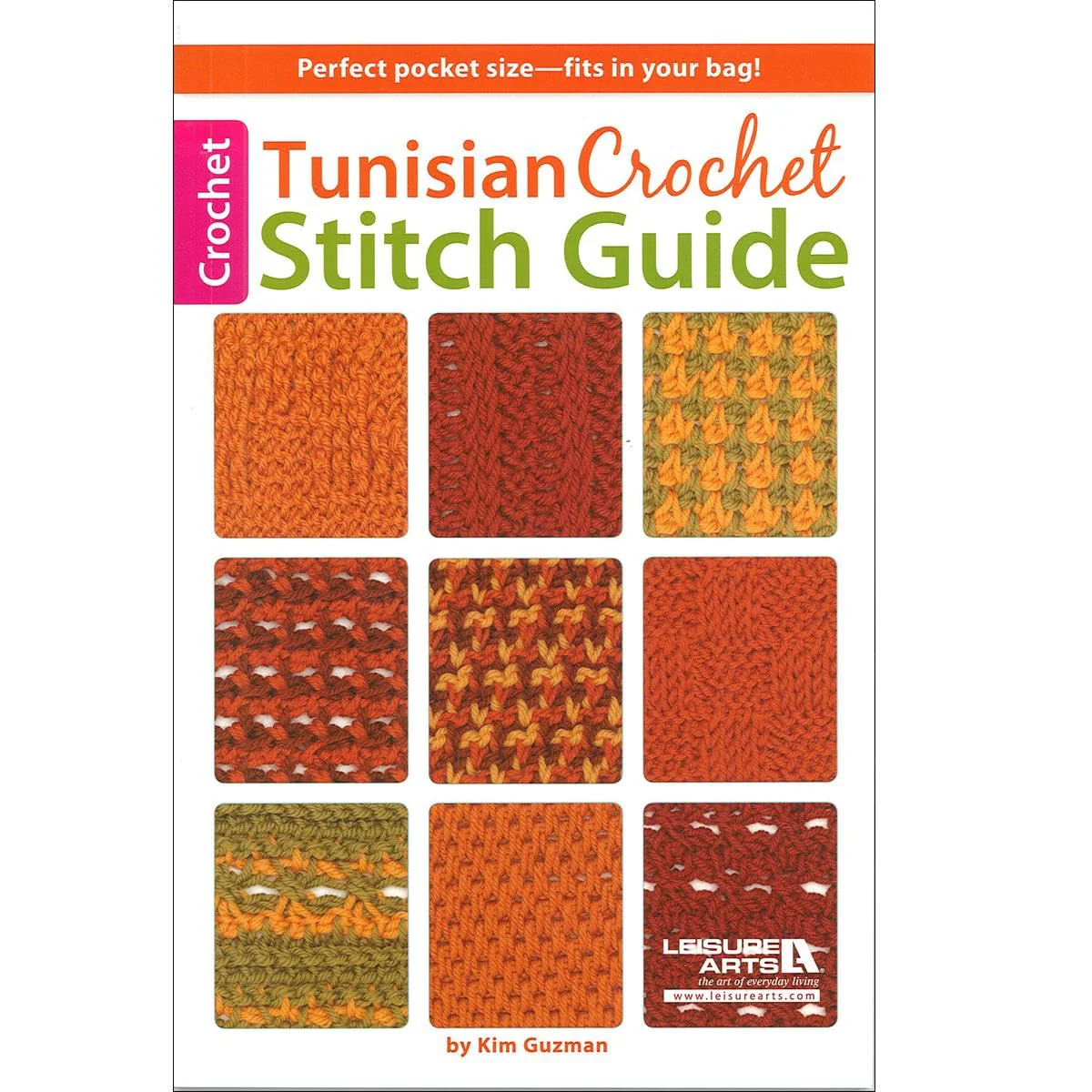 Tunisian Crochet Stitch Guide61 Stitch Patterns Including Photo Tutorials in this Pocket Size Guide