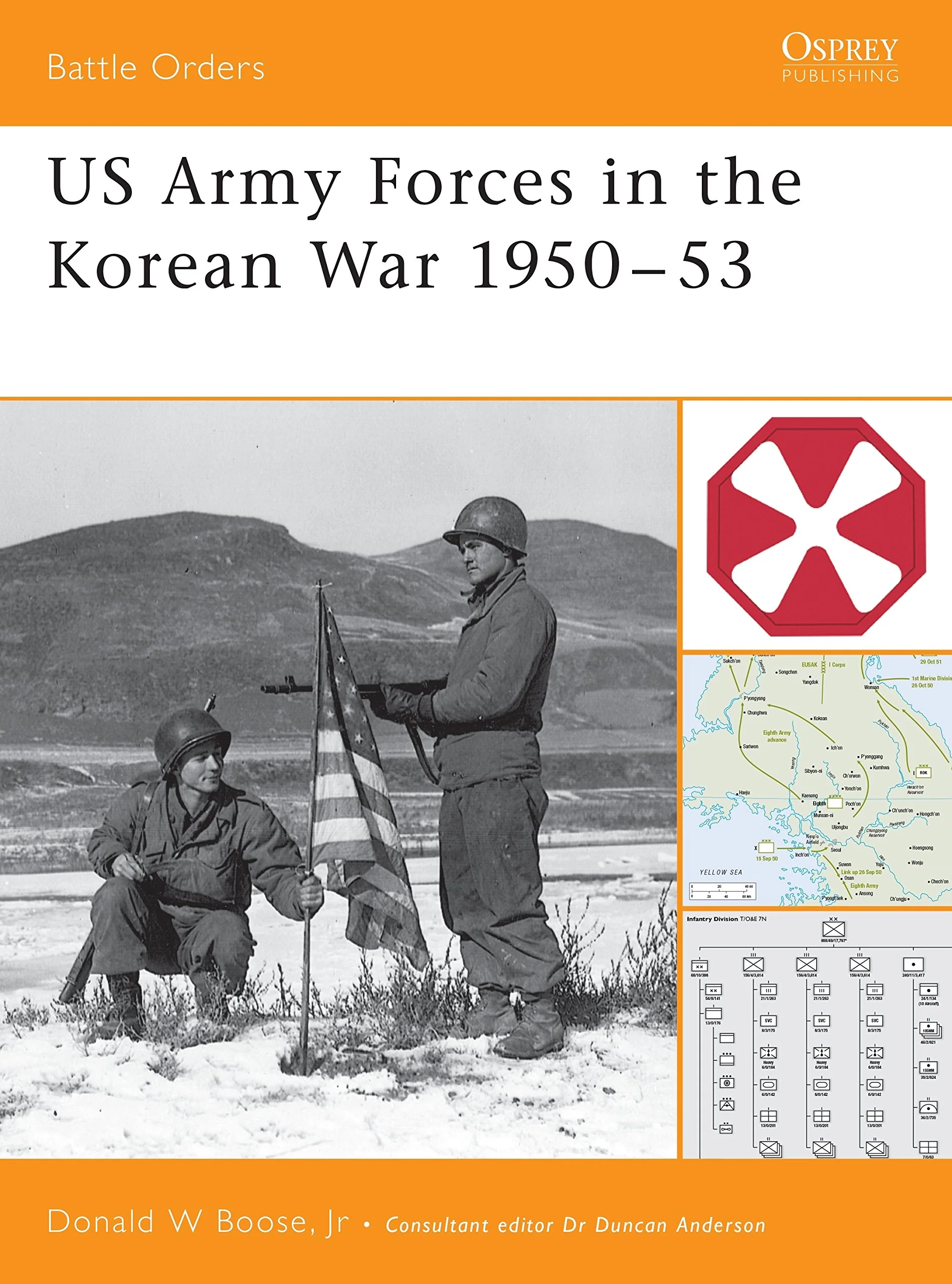 US Army Forces in the Korean War 195053 (Battle Orders)