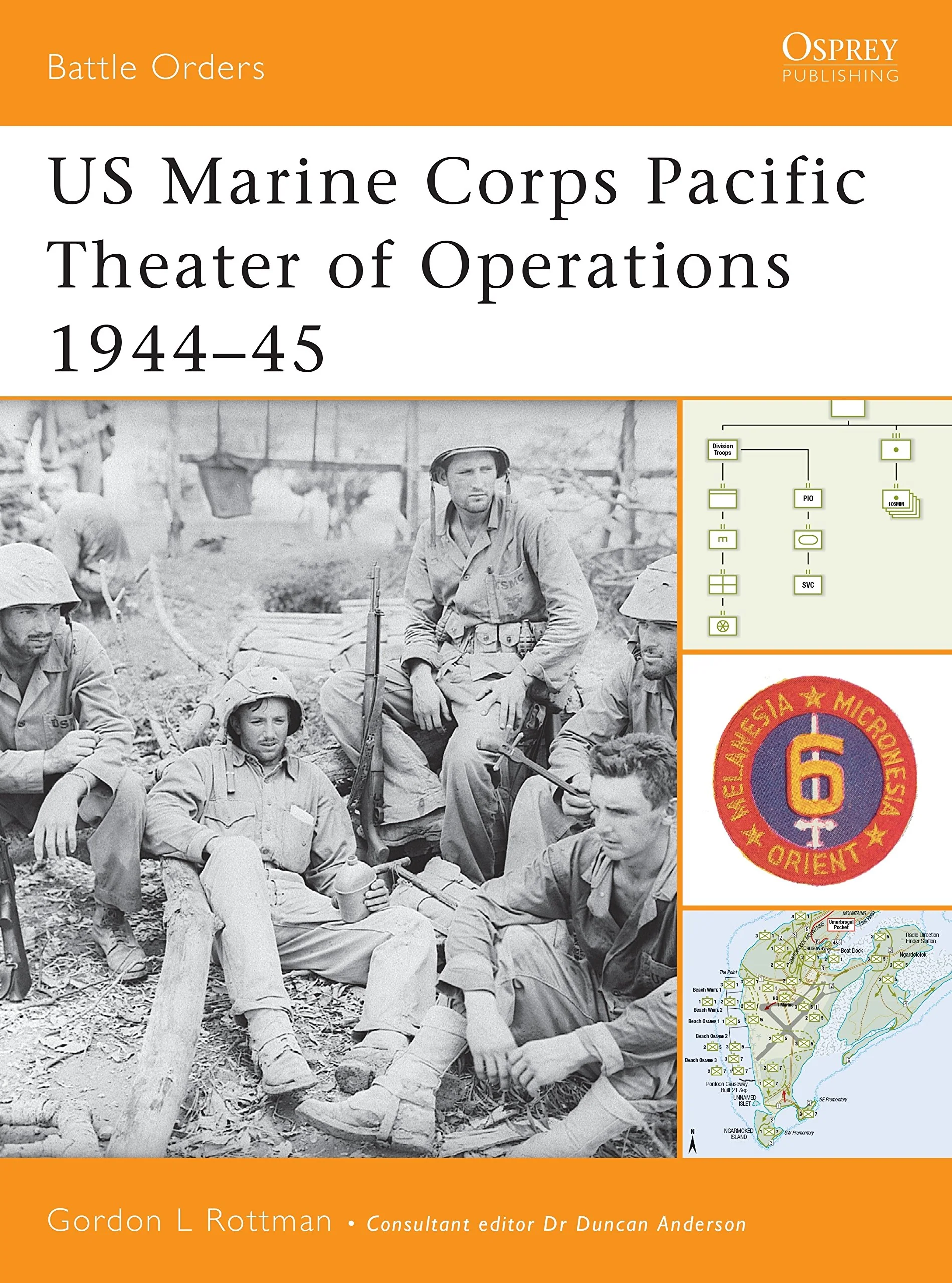 US Marine Corps Pacific Theater of Operations 194445 (Battle Orders)