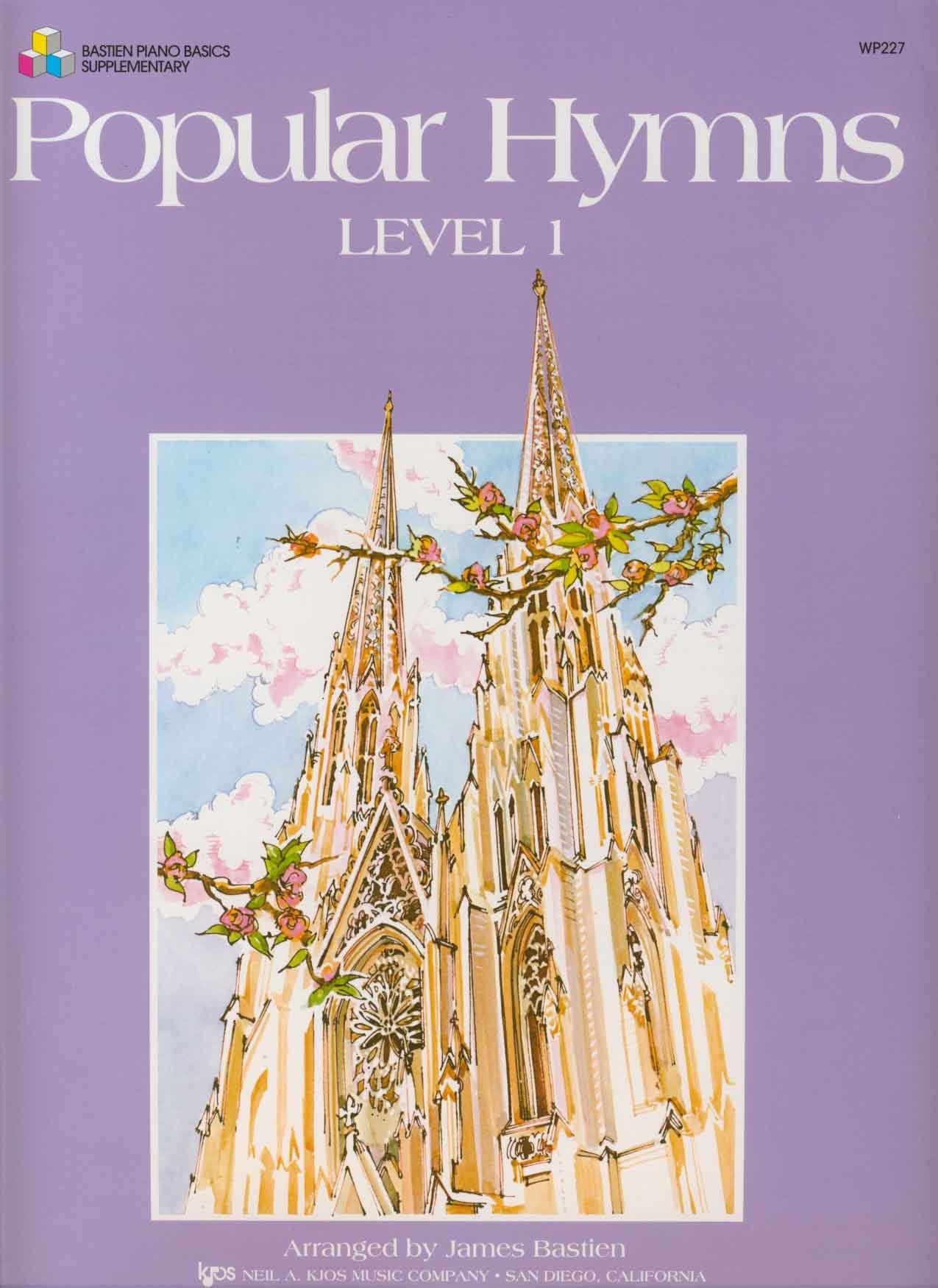 WP227 Popular Hymns Level 1 (Bastien Piano Basics Supplementary)
